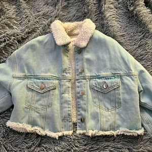 Jean jacket cropped
